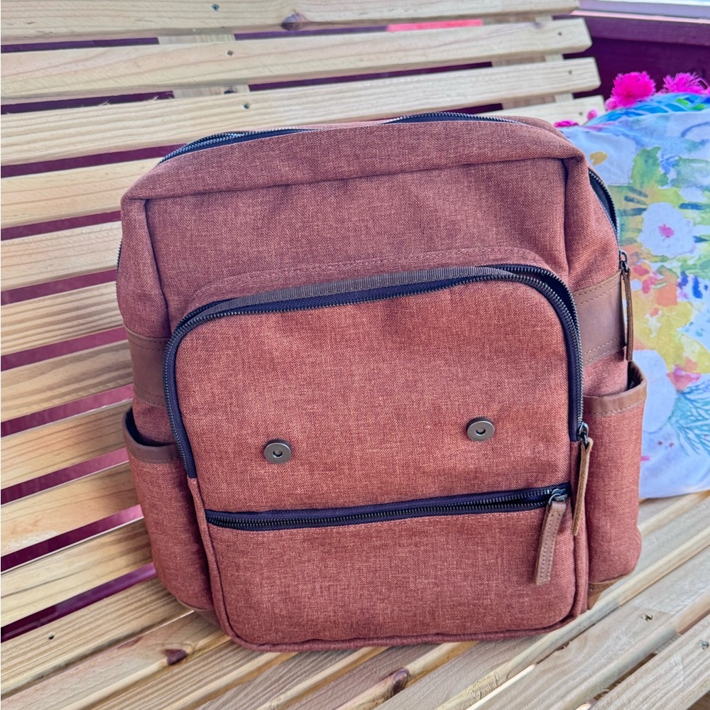 Rustic Brown Backpack - Picture 12 of 12